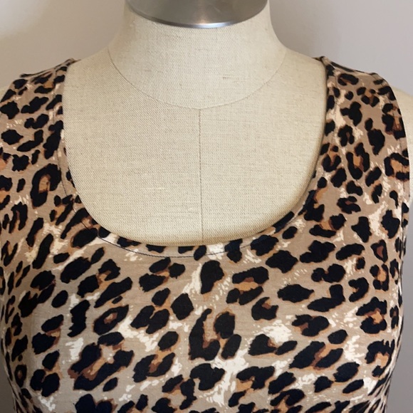 Animal Print Zenana Tank Top - Picture 4 of 6